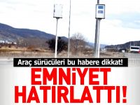 EMNİYET HIZ LİMİTLERİNİ HATIRLATTI!