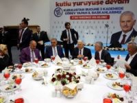 BAŞBAKAN İLE İFTARDA BULUŞTULAR