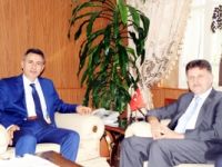 ESKİ VEKİLDEN YENİ VALİYE ZİYARET