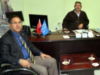 BAŞMÜDÜR BOZKURT'TAN GAZETEMİZE ZİYARET