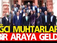 YAĞCI MUHTARLARLA BİR ARAYA GELDİ