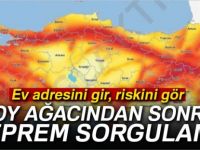 DEPREM RİSKİ SORGULAMA AÇILDI